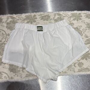 Daily Drills White Athletic Shorts